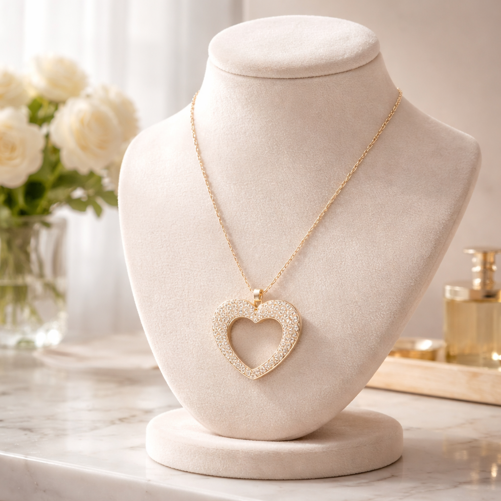 The Gilded Devotion Necklace | Valentine's Jewelry | Heavenly Pieces