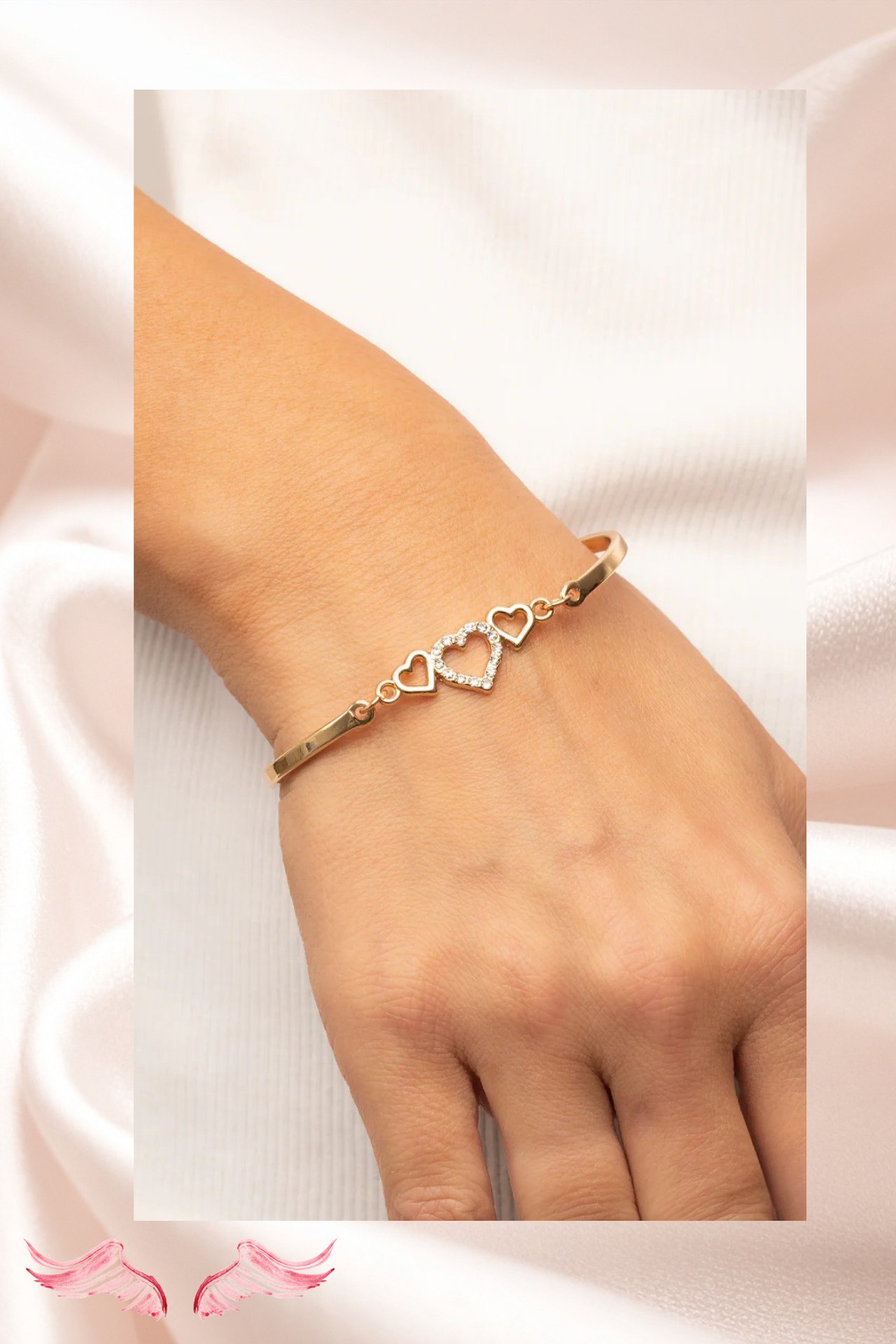 Pulsera Trio Heart Devotion | Edición Devoción – Piezas Celestiales