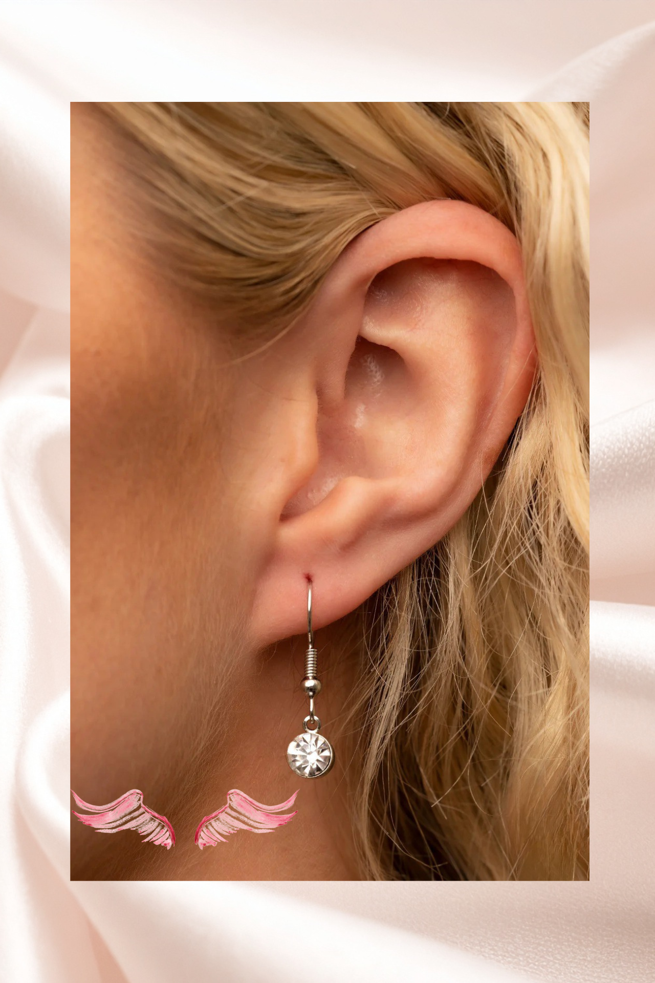 The Floating Heart Tassel Necklace Set | Valentine's Jewelry in “ Heavenly Pieces