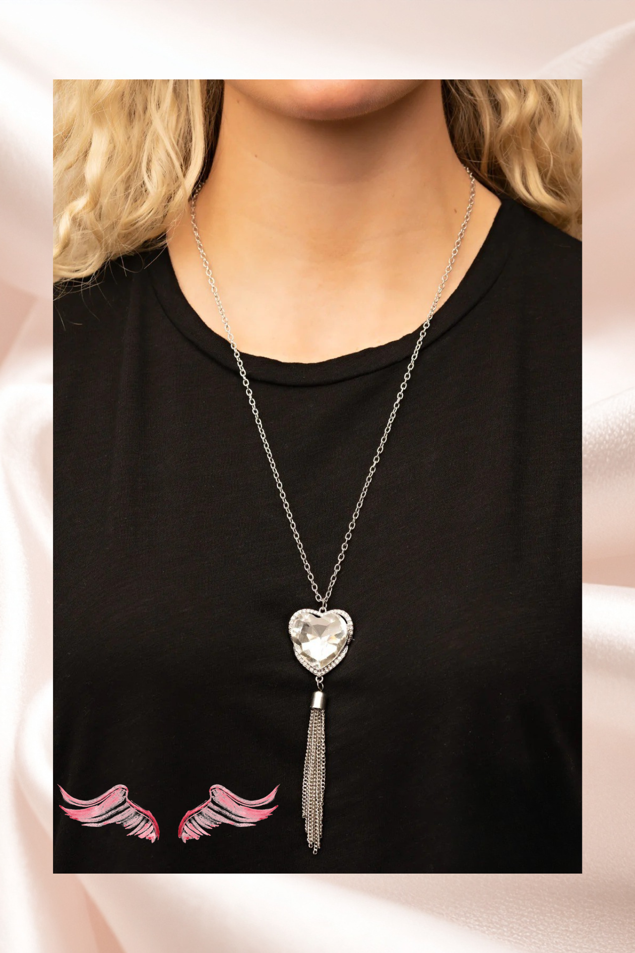 The Floating Heart Tassel