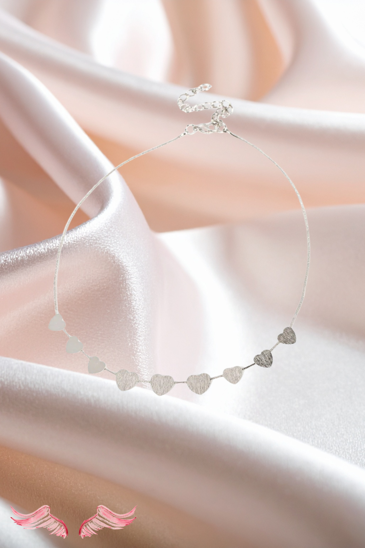 The Hearts Choker Set | Valentine's Jewelry | Heavenly Pieces