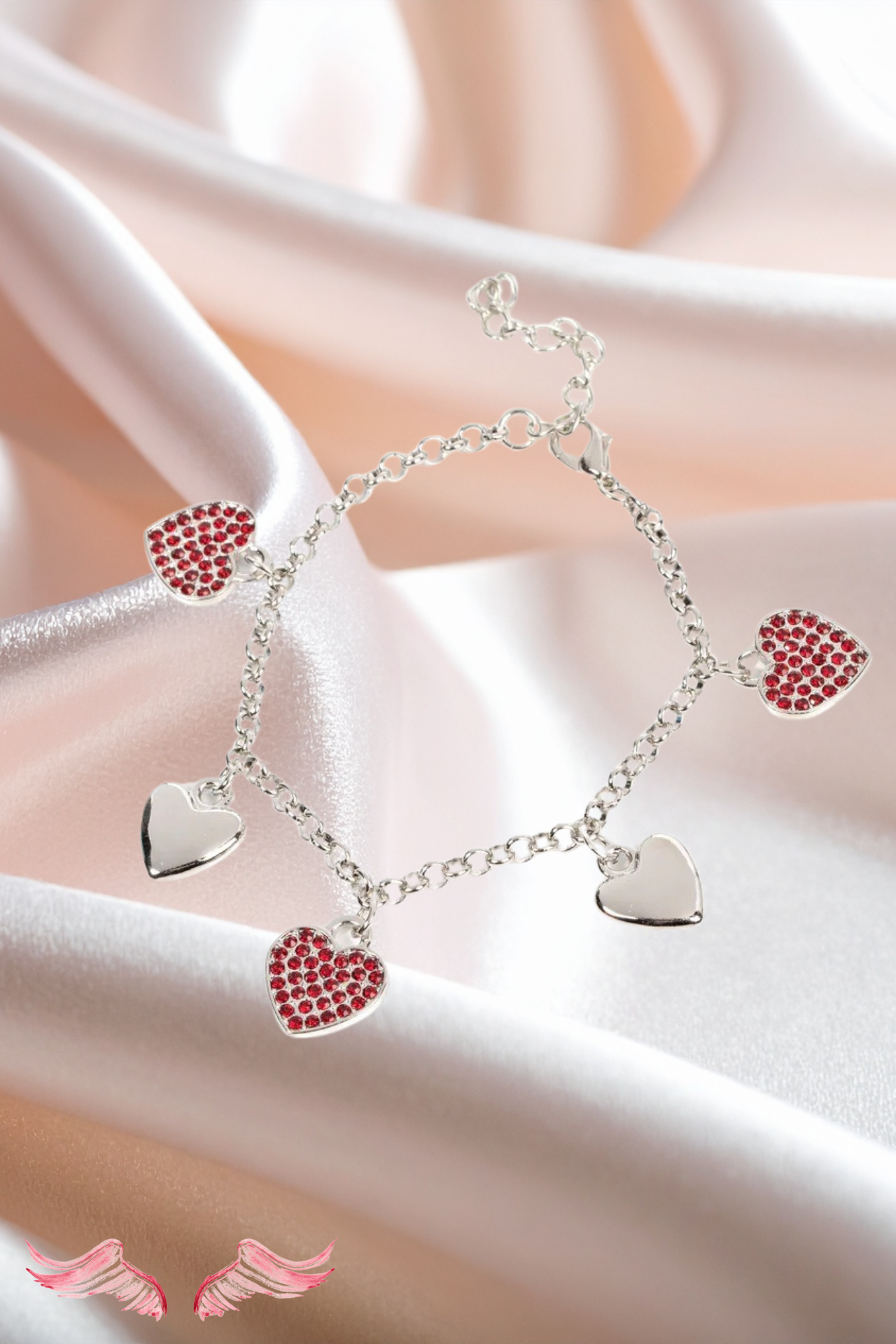 Scarlet Devotion Charm Bracelet | The Devotion Edit | Heavenly Pieces