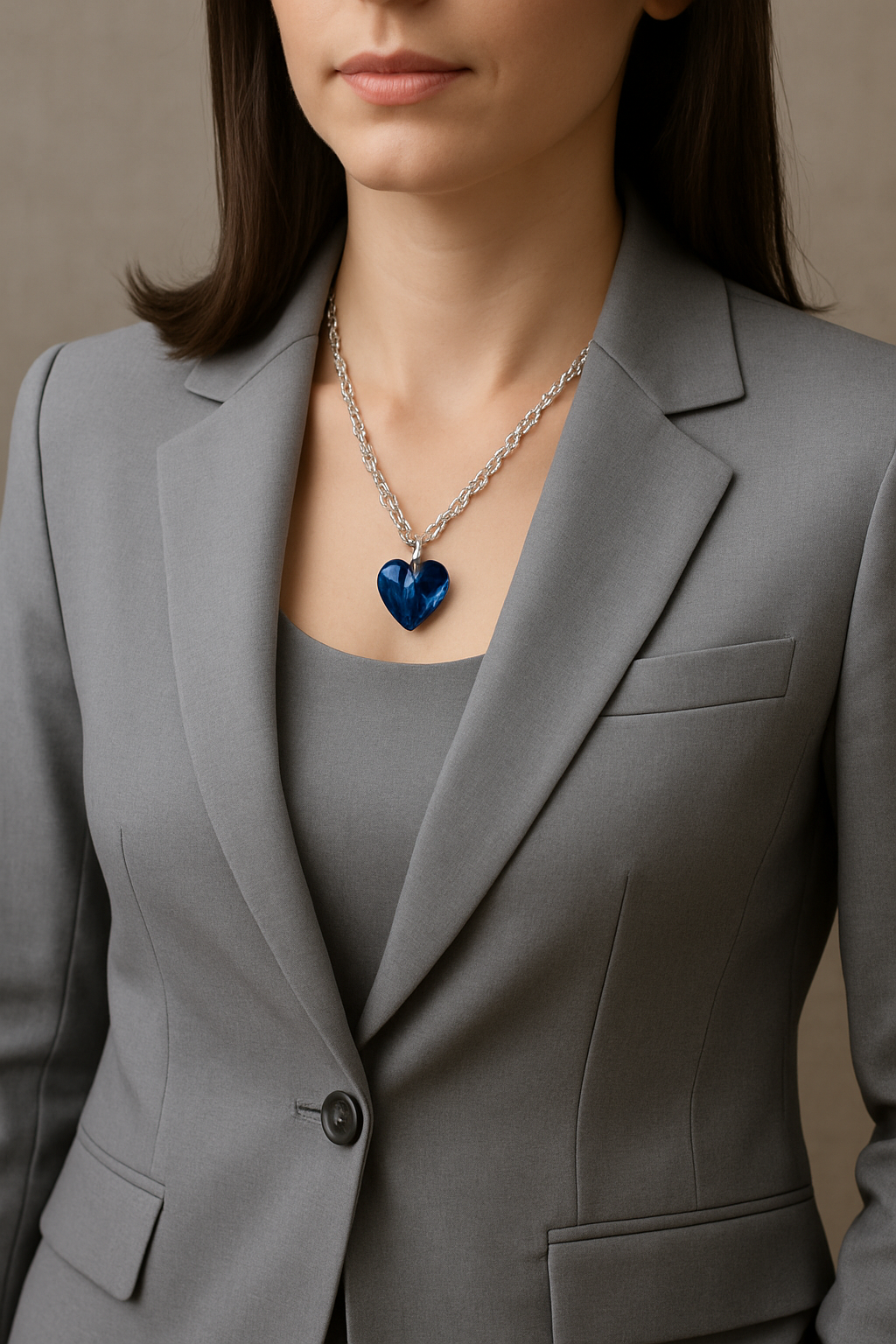 The Azure Heart Pendant