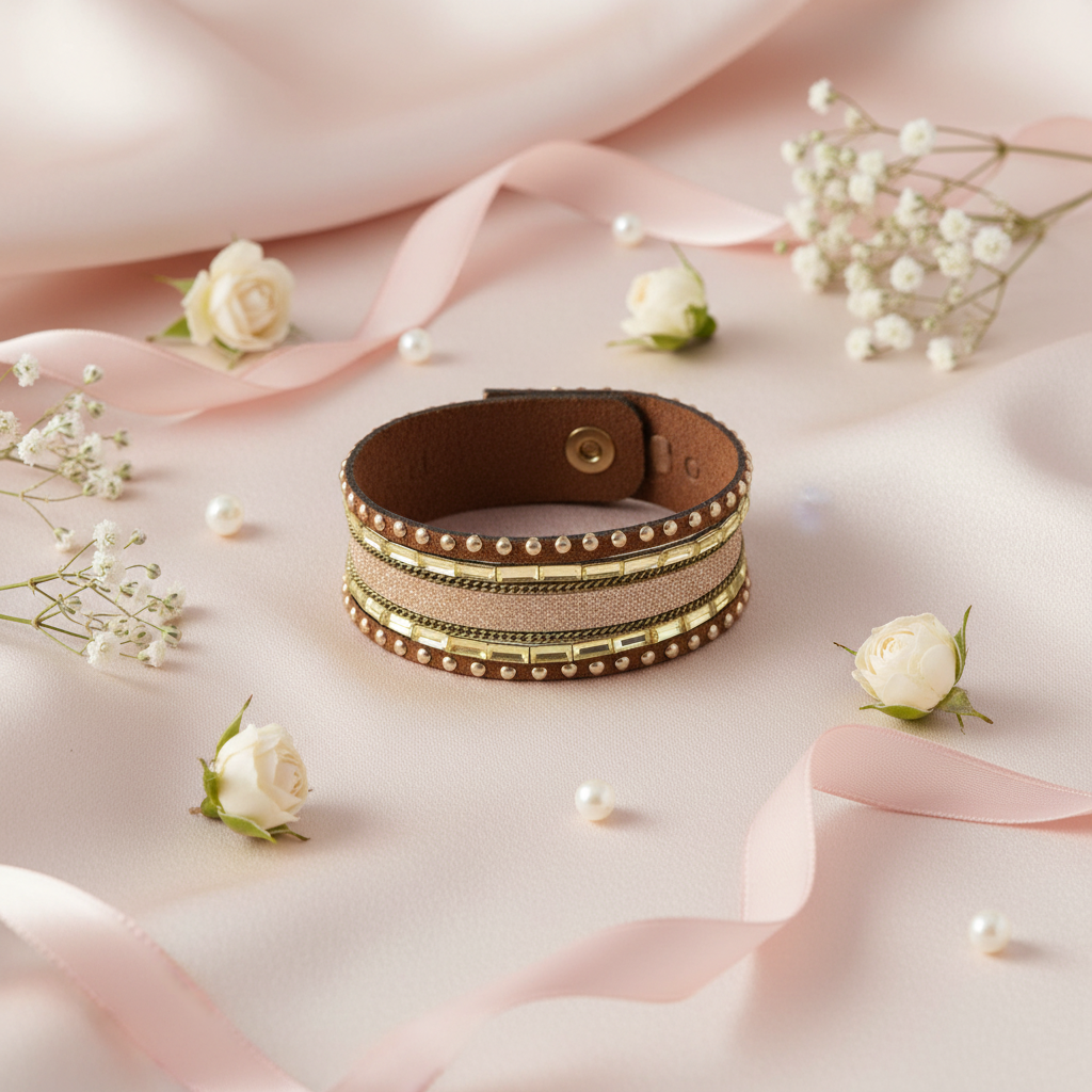 Golden Ember Flat Lay