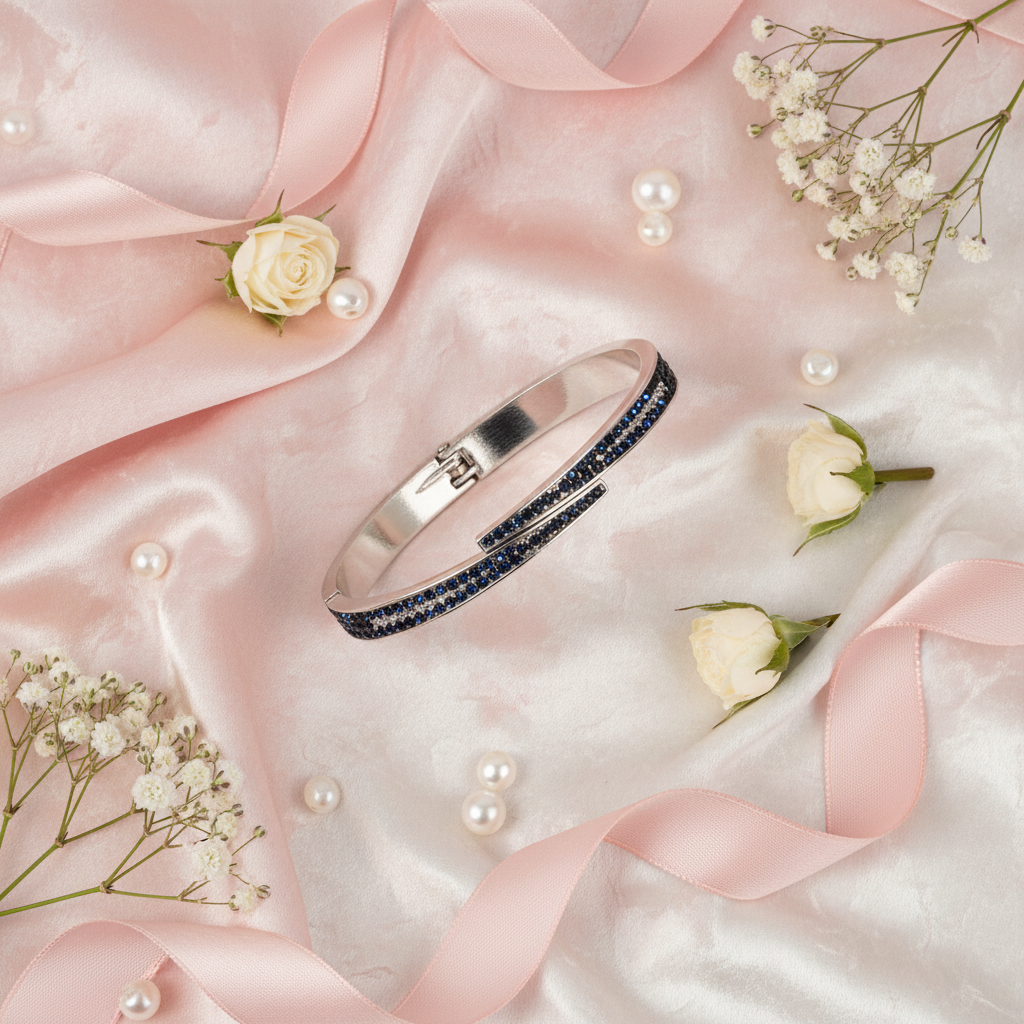 Midnight Spark Flat Lay - With Hinge