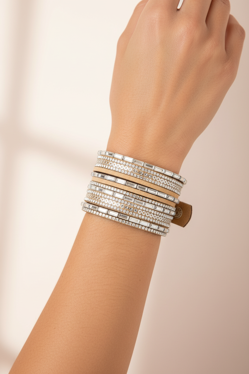 Multi-Strand Rhinestone Model