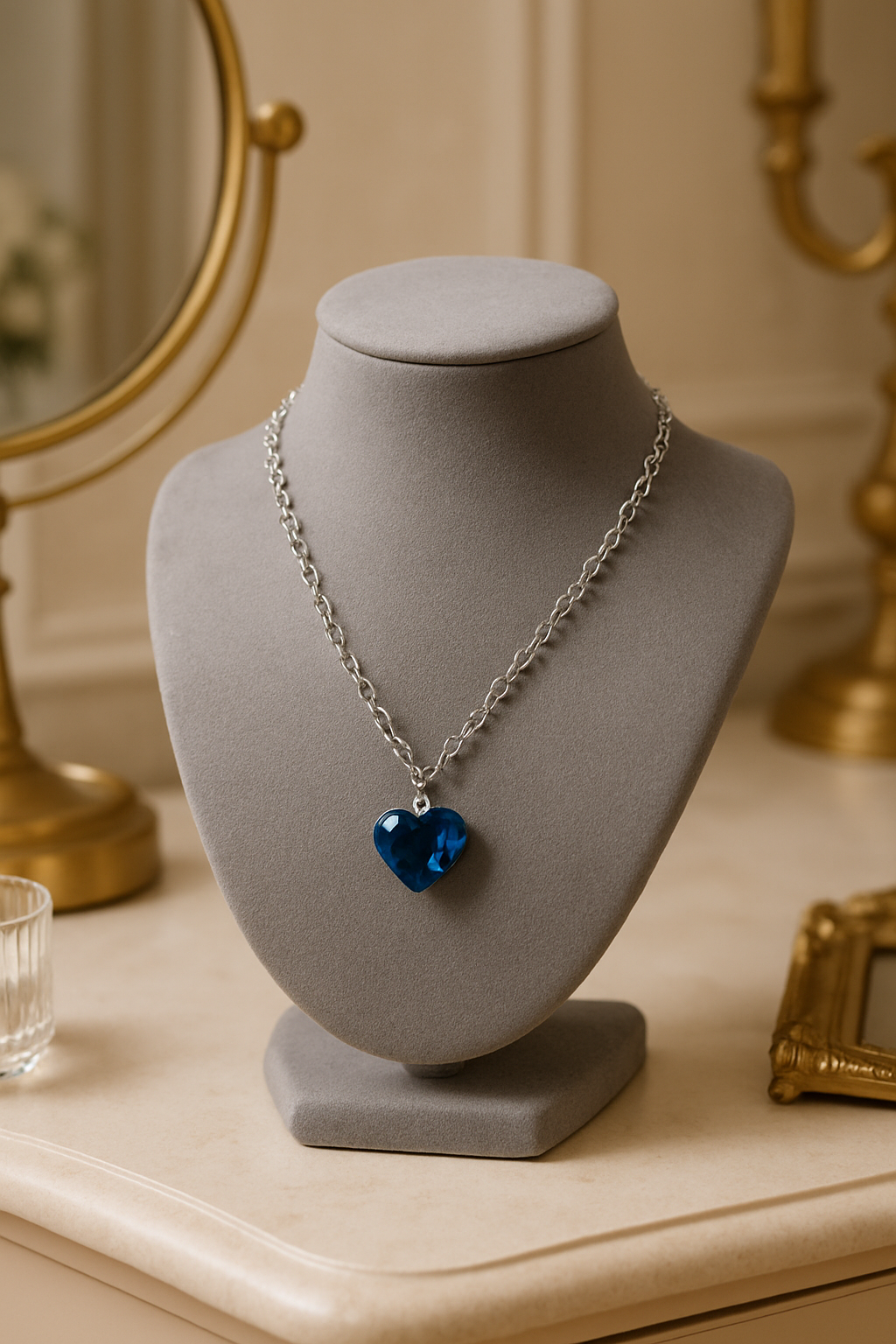 The Azure Heart Pendant