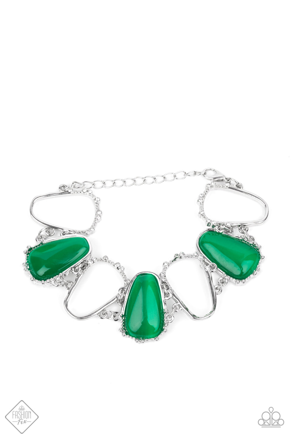 Newport Princess - Green Necklace